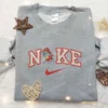 Nike x Mario Zombie Embroidered Sweatshirt, Halloween Embroidered Shirt, Best Halloween Gift Ideas