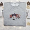 Nike x Minnie Mouse Love Hearts Embroidered Shirt, Walt Disney Embroidered Shirt, Nike Inspired Embroidered Shirt