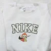 Nike x Monster Energy Juice Embroidered Shirt, Favor Drinking Embroidered Shirt, Custom Nike Embroidered Shirt