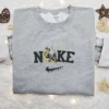Nike x Pluto Zero Embroidered Sweatshirt, Cartoon Disney Embroidered Shirt, Best Halloween Gift Ideas