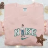Nike x Prince Charming Embroidered Sweatshirt, Cinderella Disney Embroidered Shirt, Best Gift Ideas