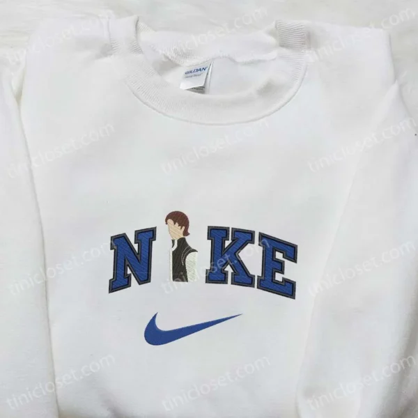 Nike x Prince Flynn Rider Embroidered Sweatshirt, Tangled Disney Embroidered Shirt, Best Gift Ideas