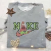 Patrick Star x Nike Embroidered Sweatshirt, SpongeBob SquarePants Disney Embroidered Shirt, Best Gift Ideas