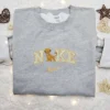 Simba King x Nike Embroidered Sweatshirt, Walt Disney Characters Embroidered Shirt, Best Birthday Gift Ideas for Family