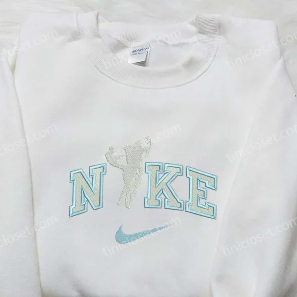 Ski Doo x Nike Embroidered Sweatshirt, Sports Embroidered Shirt, Nike Inspired Embroidered Shirt