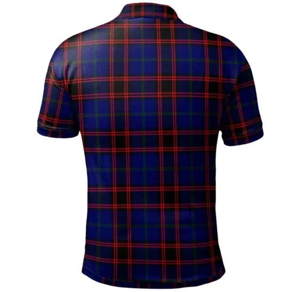 Scottish Home Modern Clan Tartan Polo Shirt, Long Polo, Zipper Polo