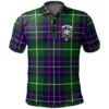 Scottish Inglis Ancient Clan Crest Tartan Polo Shirt, Long Polo, Zipper Polo - Scotland Lion