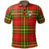 Scottish Leask Clan Crest Tartan Polo Shirt, Long Polo, Zipper Polo - Celtic with Scotland Lion
