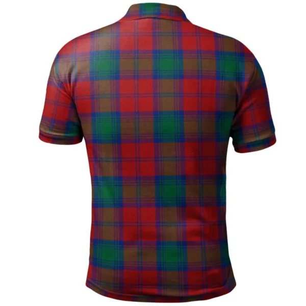 Scottish Lindsay Modern Clan Tartan Polo Shirt, Long Polo, Zipper Polo