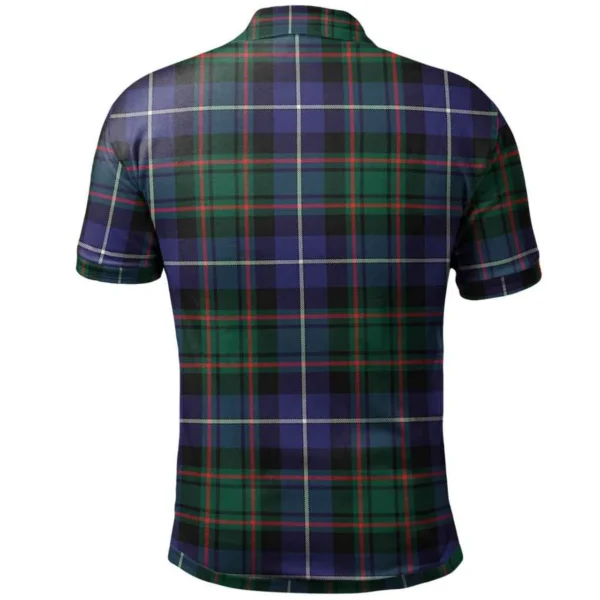 Scottish MacRae Hunting Modern Clan Tartan Polo Shirt, Long Polo, Zipper Polo