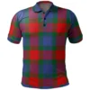 Scottish Marjoribanks Clan Crest Tartan Polo Shirt, Long Polo, Zipper Polo