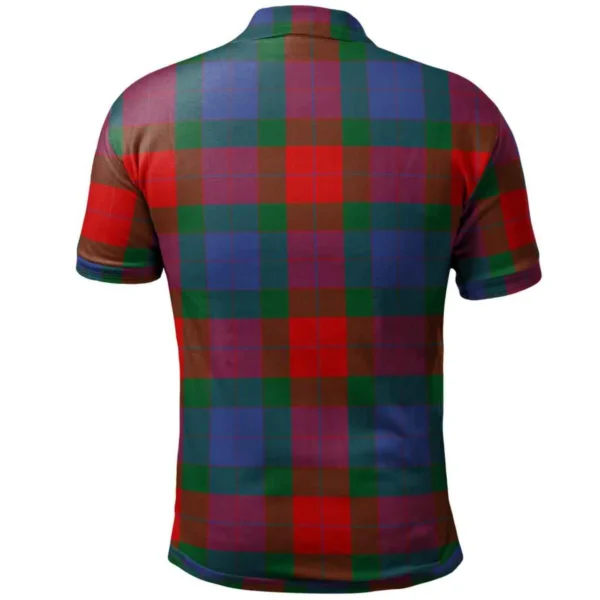 Scottish Mar Clan Tartan Polo Shirt, Long Polo, Zipper Polo